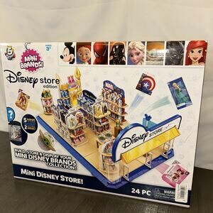 5 Surprise Disney Store Mini Brands Toy Store Playset 2 Exclusive Minis by ZURU